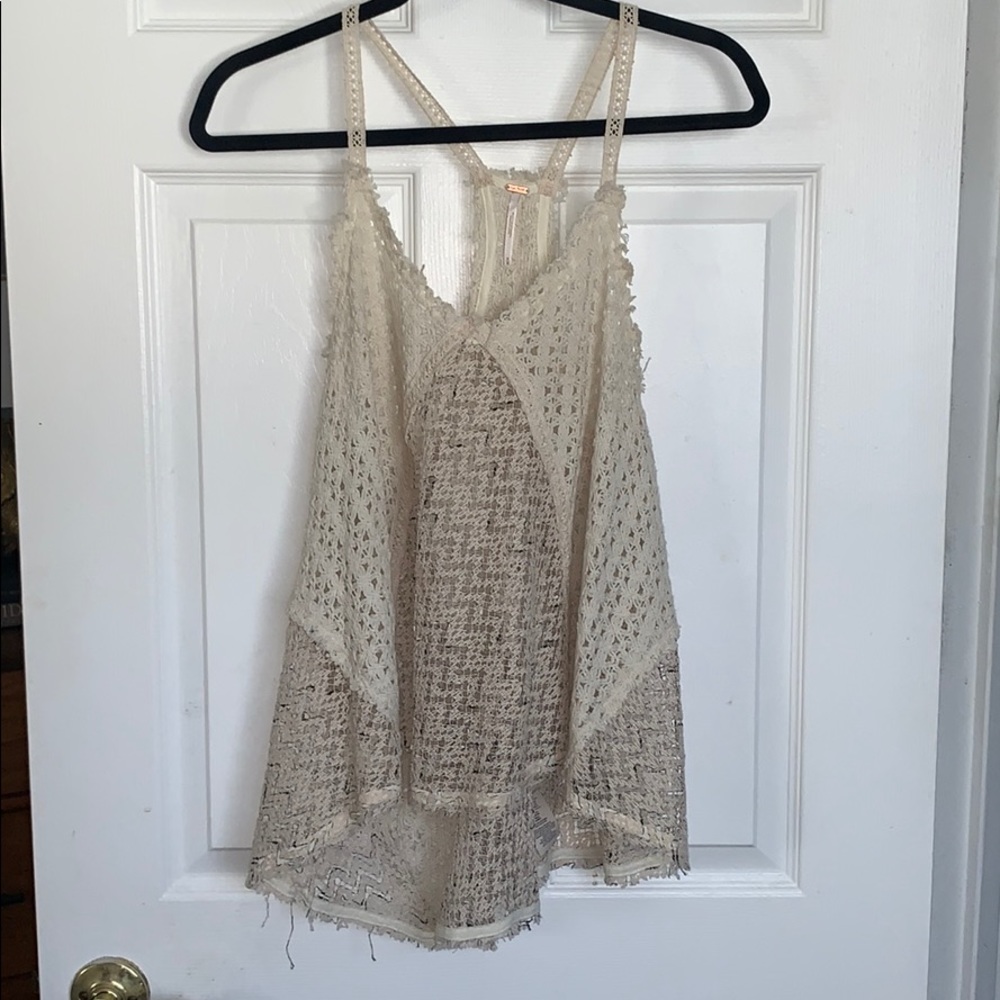 Free people Crochet top